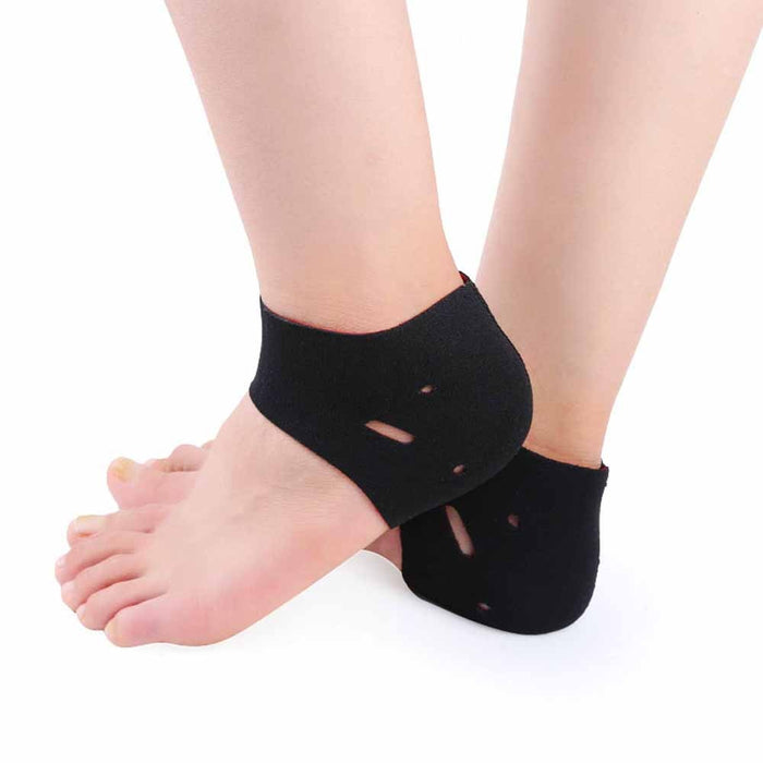 2Pcs/Pair Breathable Moisturizing Heel Socks For Foot Arch Pain & Cracked Foot Skin