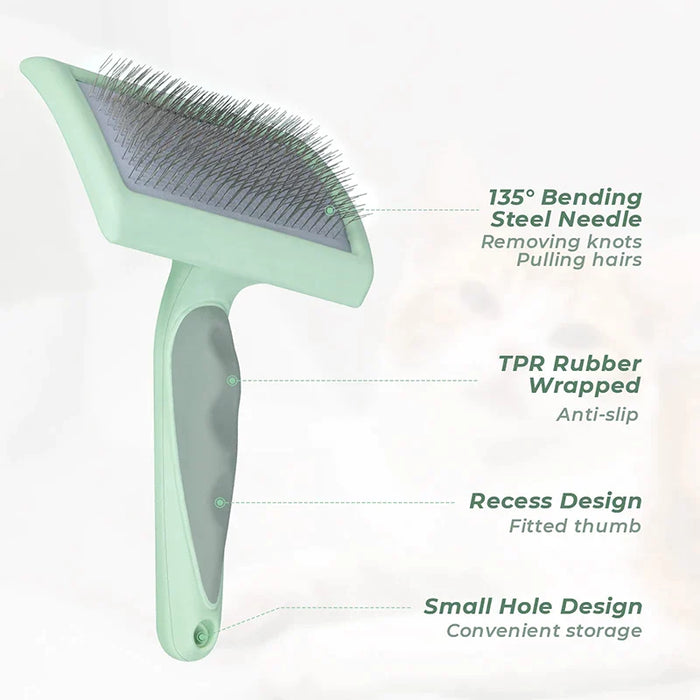 Slicker Dog Brush Safe Com