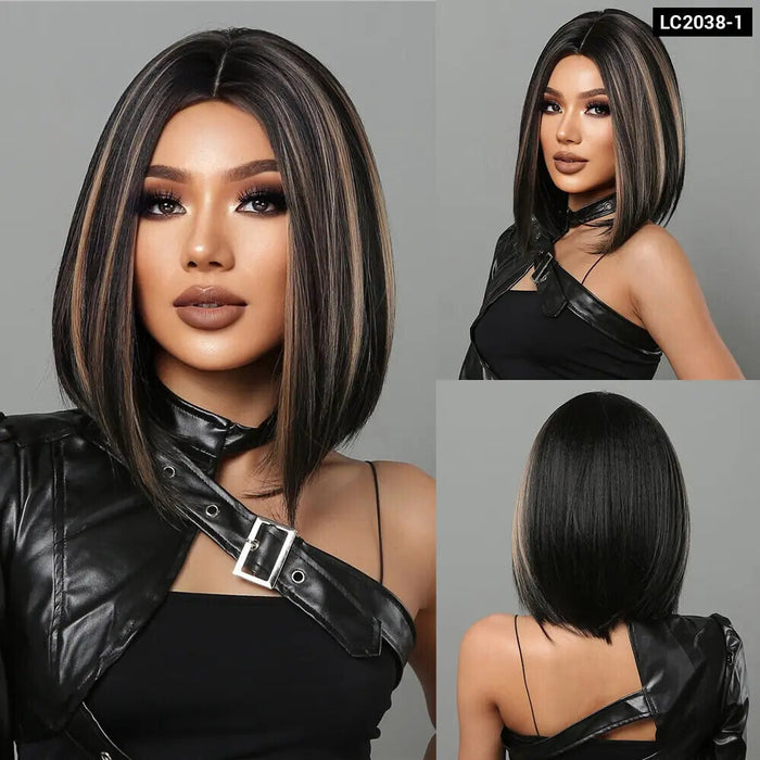 Short Straight Bob Synthetic Wig