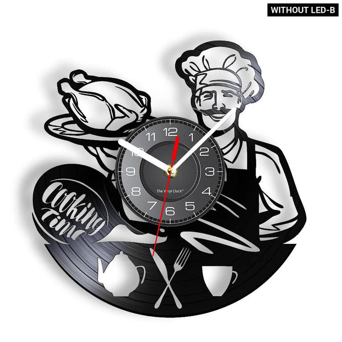 Chef Wall Clock