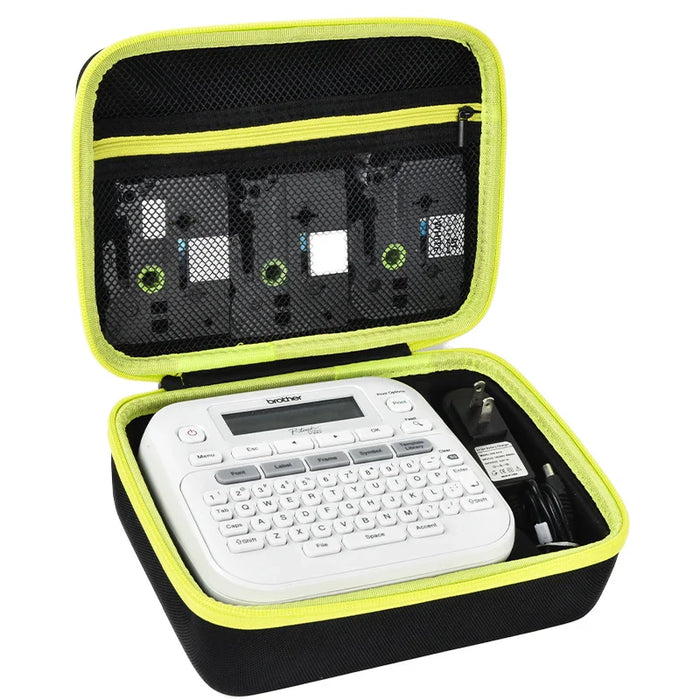 Compact Storage Case For Brother P Touch Ptd220 D210 Label Maker Organize Protect Your Home/Office Labels 50 Characters Or Less