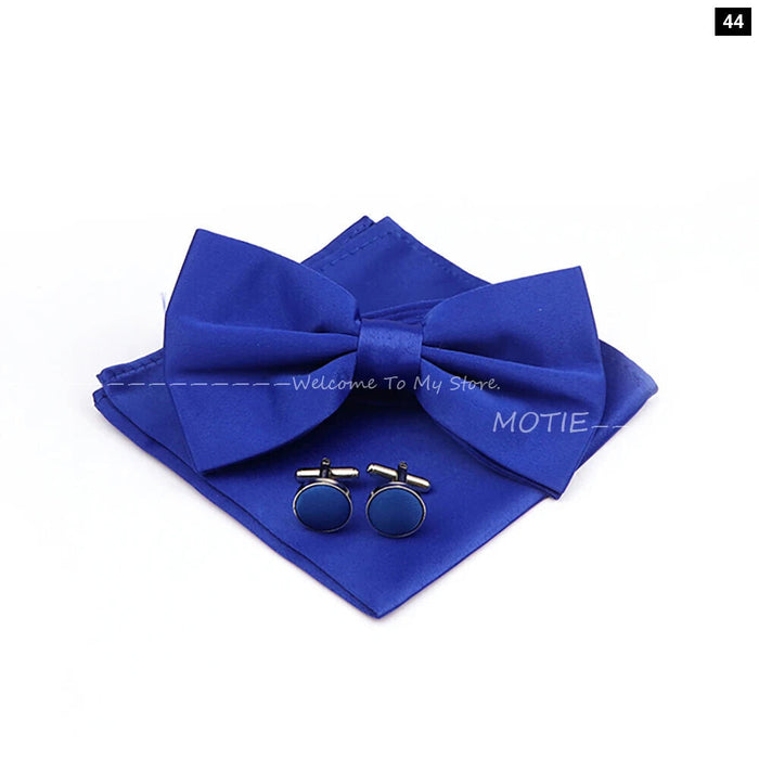 Colourful Bowtie Set For Business And Weddings