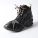 Womens Winter Washed Leather Oxford Boots