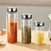 Transparent Glass Seasoning Jar