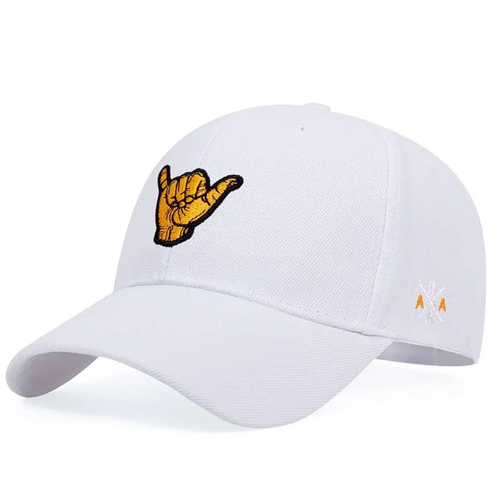 Adjustable Embroidered Baseball Cap / Hat For Outdoor Sun Protection