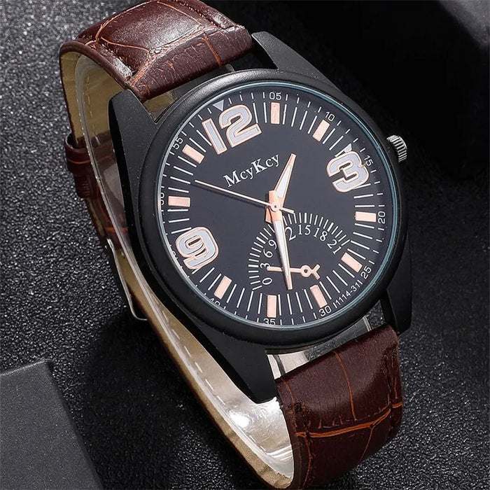 Mens Fashion Quartz Men Watches Luxury Male Clock Chronograph Sport Mens Wrist Watch