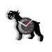 Mini Schnauzer Dog Vinyl Record Wall Clock