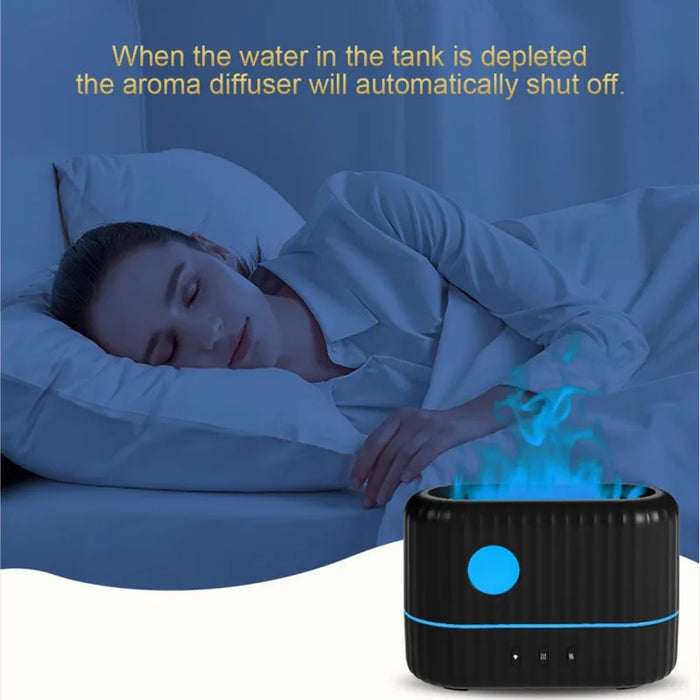 200Ml Usb Aroma Diffuser With Led Light And Essential Oil Spray