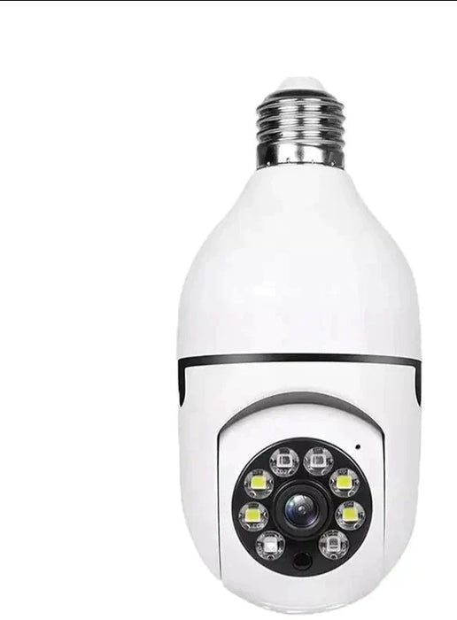 5g E27 Bulb Camera With Full Colour Night Vision Human