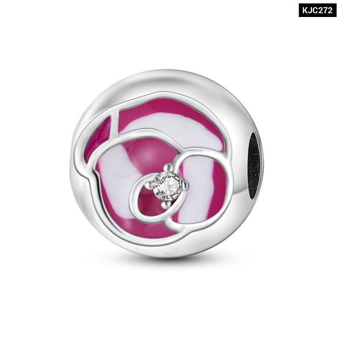 Spring Series Charms Beads 925 Silver Flower Birds Butterfly Pendent Fit Original Pandora Bracelet Jewelry