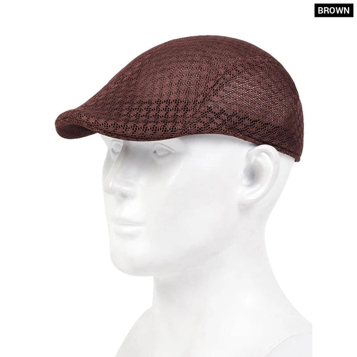 Breathable Mesh Sboy Cap / Hat For Men