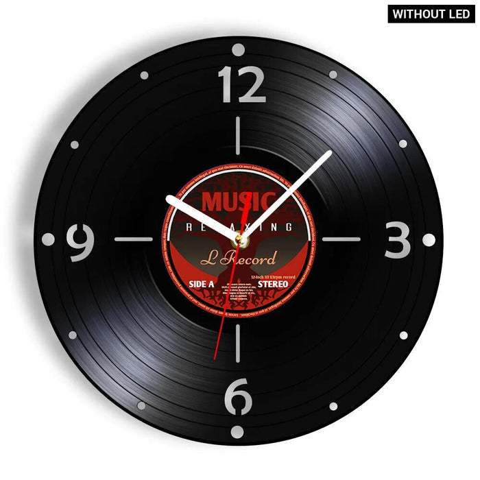 Retro Vinyl Lp Wall Clock