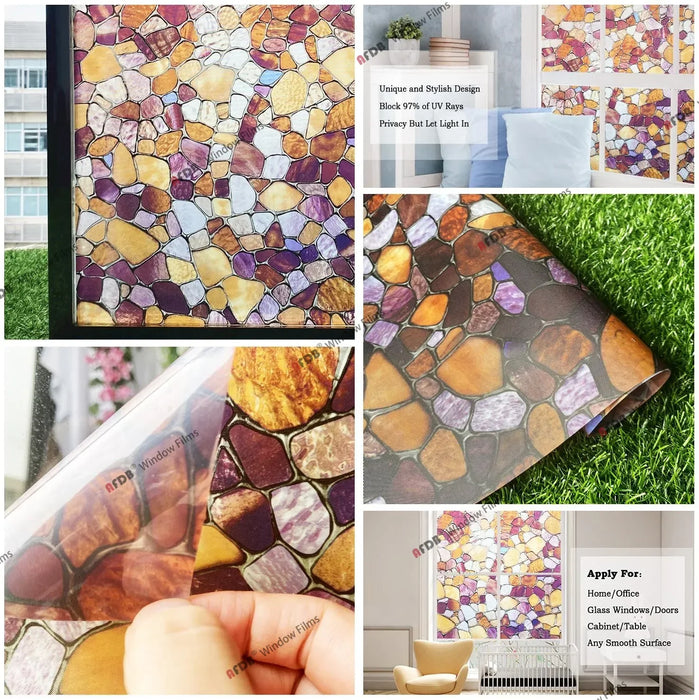 Decorative Stained Glass Window Film