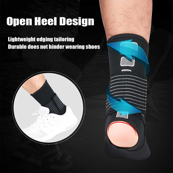 1Pc Sports Ankle Brace Compression Socks For Foot Joint Pain Relief