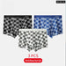 Pack Of 3 Striped Cotton Boxer Briefs For Men