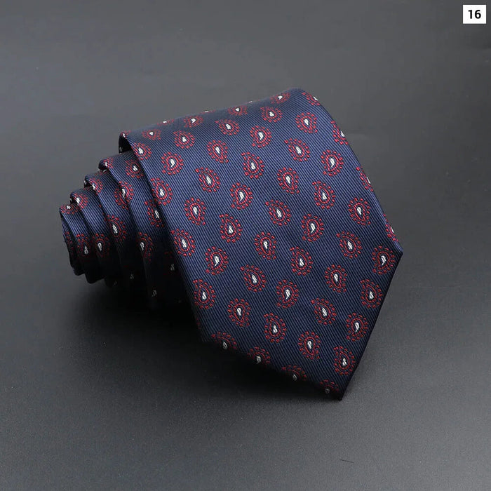 Blue Plaid Striped Tie 8Cm Classic Necktie For Mens Fashion For Daily Wear Weddings And Gifts