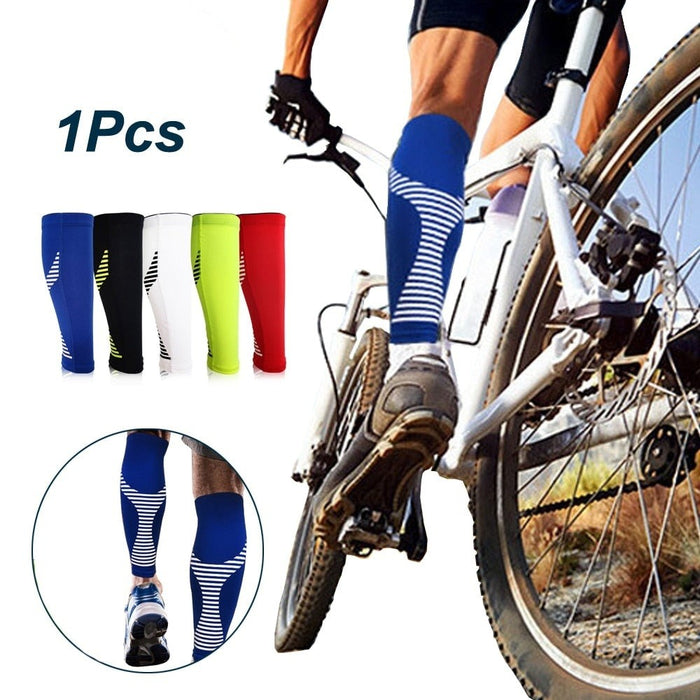 1 Piece Leg and Shin Compression Sleeves for Runners Cyclist