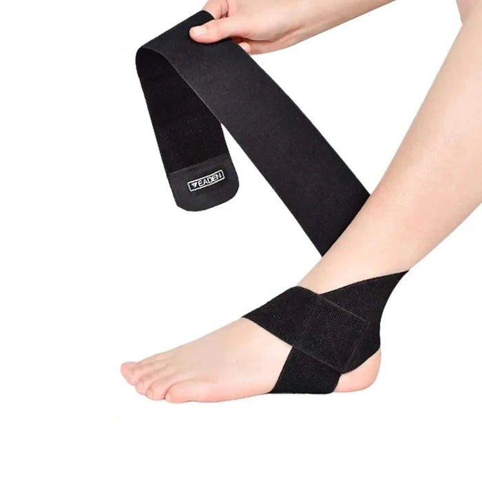 1 Pc Ultra Thin High-Elastic Adjustable Ankle Wrap For Running Football Tennis