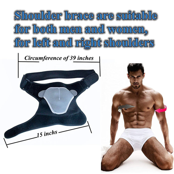 Adjustable Compression Sleeves Shoulder Support For Pain