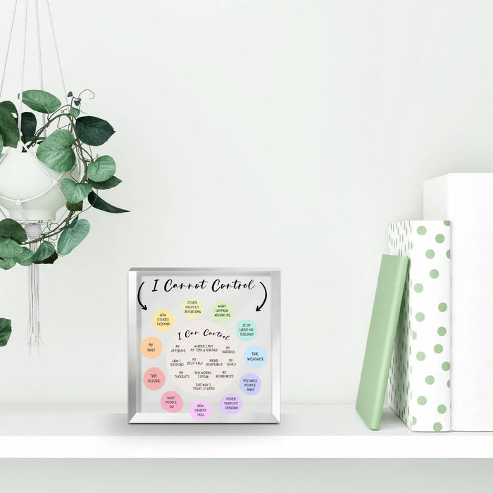 Positive Affirmations Desk Sign For Mental Health Gifts