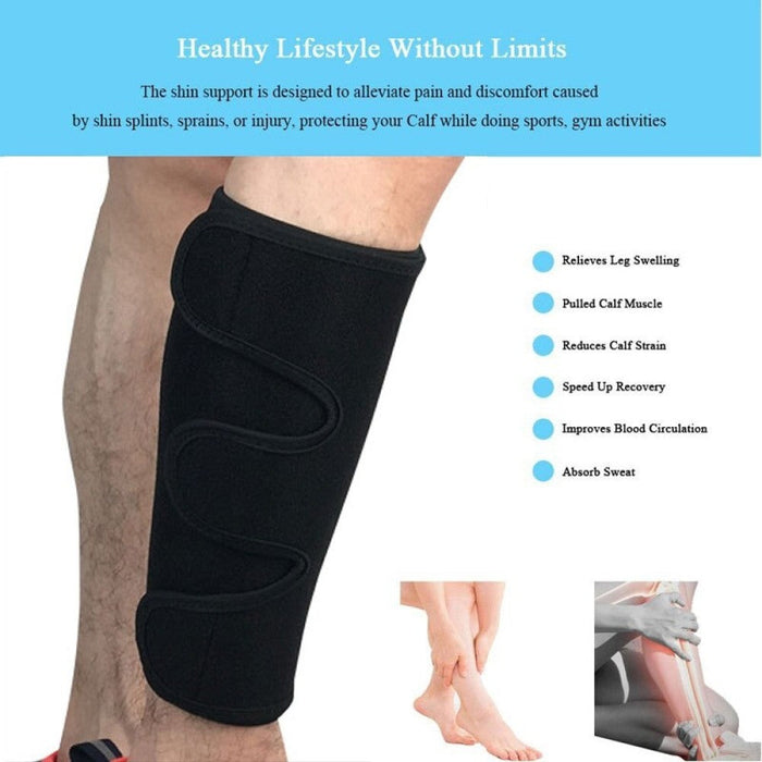 1Piece Sport Calf Compression Brace Sleeve Support for Pain Relief Leg Injury