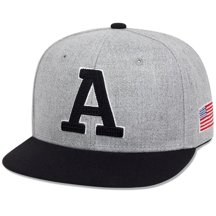 Adjustable Letter A Embroidered Baseball Cap / Hat