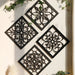 Boho Wooden Wall Decor Set