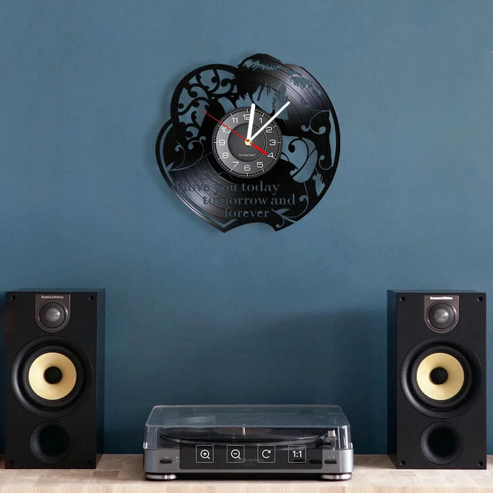 Forever Love Wall Clock