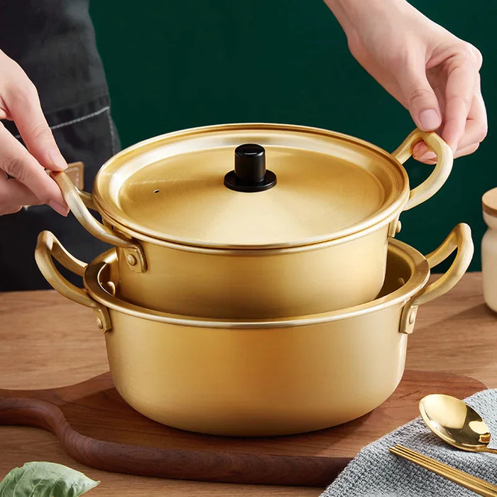 Korean Ramen Noodle Cooker With Lid