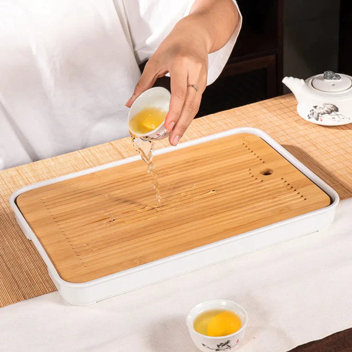 Bamboo Tea Tray For Kungfu Set