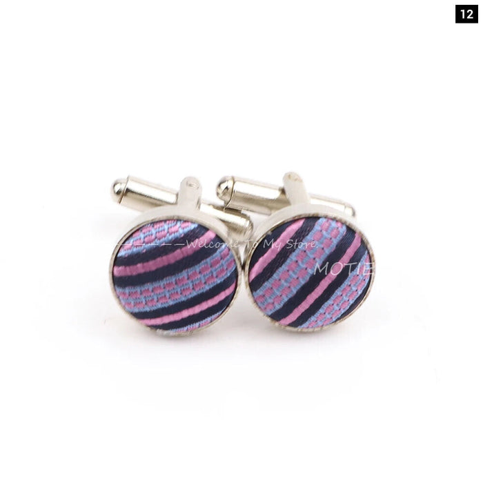 Purple Cufflinks For Men Weddings And Daily Wear