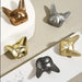 Zinc Alloy Bulldog Wall Hook For Hanging Clothes Hats Coats