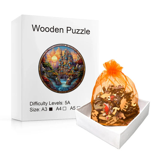 Wooden Animal Puzzle Game For Kids