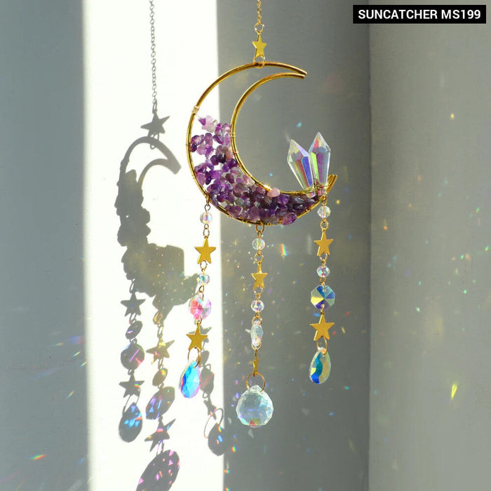 Crystal Prism Dreamcatcher Sun Catcher