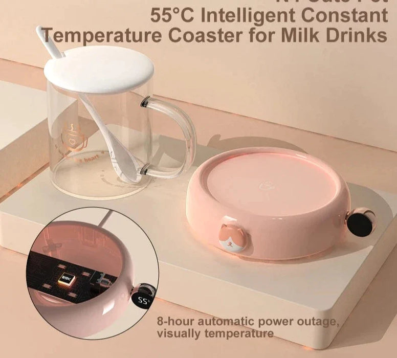 Mini Cup Warmer For Coffee Tea 20W Plug In Heater