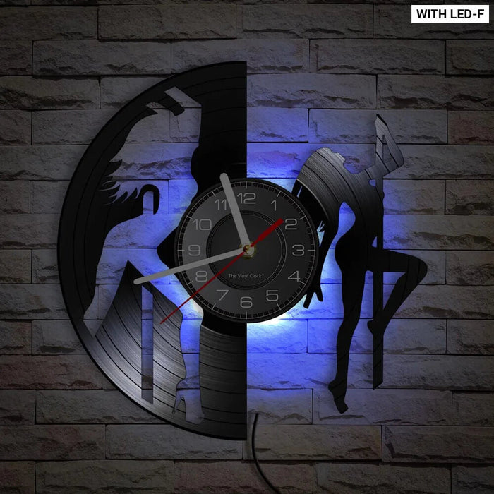 Stripper Wall Clock