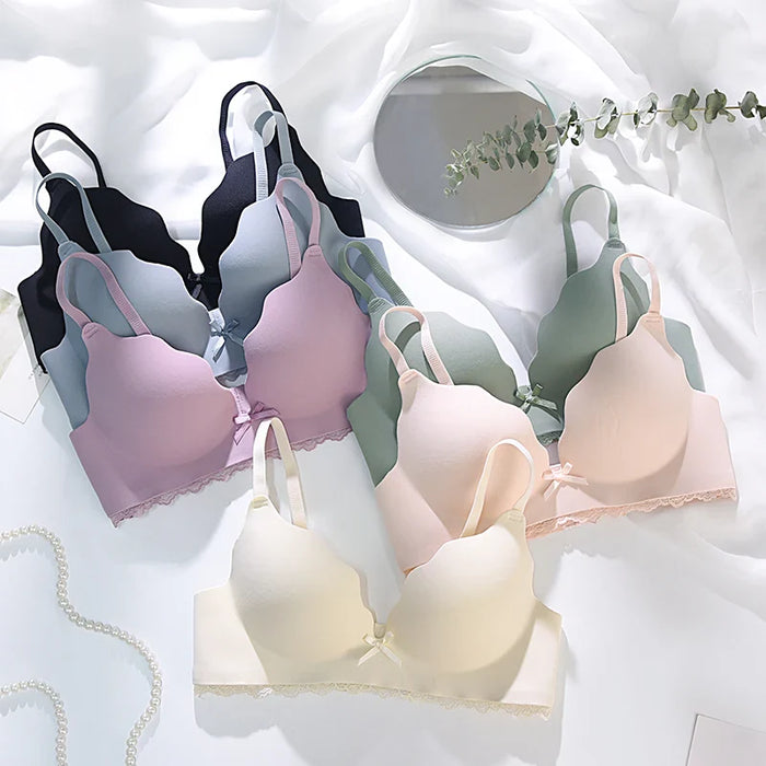 Comfortable Low Cut Push Up Bra For Women