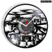 Uav Drone Pilot Vinyl Lp Wall Clock