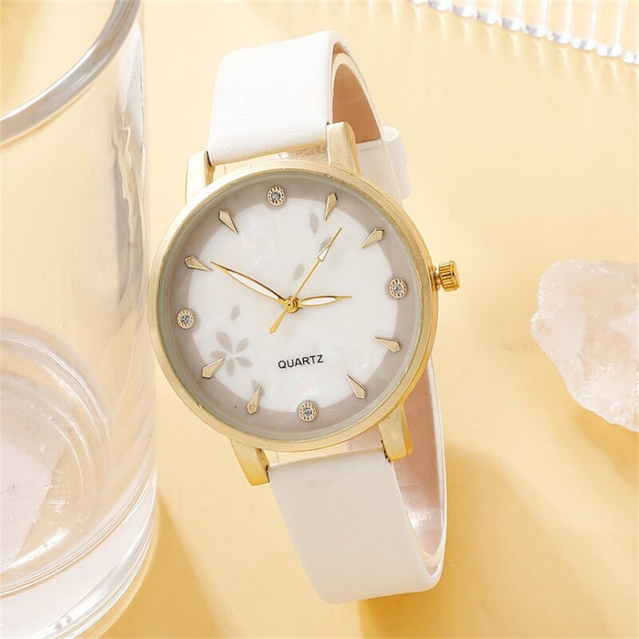 Women Bracelet Quartz Watches For Leather Watch Ladies