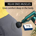 Wireless Mini Fascia Gun For Neck Muscle Massage