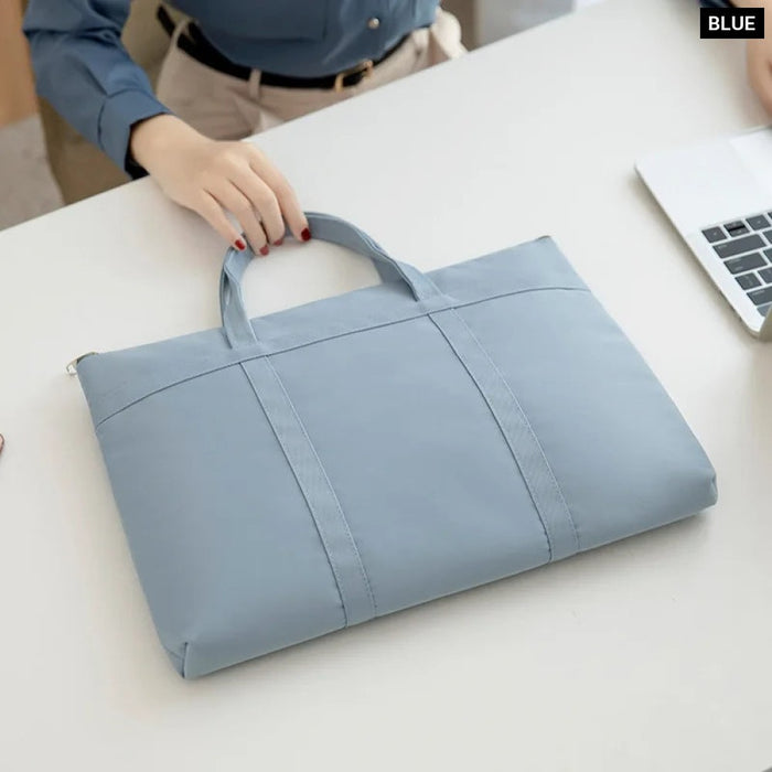 For Macbook Air Pro Notebook Unisex 13.3,14 Inch Document Storage Bag Hand & Laptop Bag