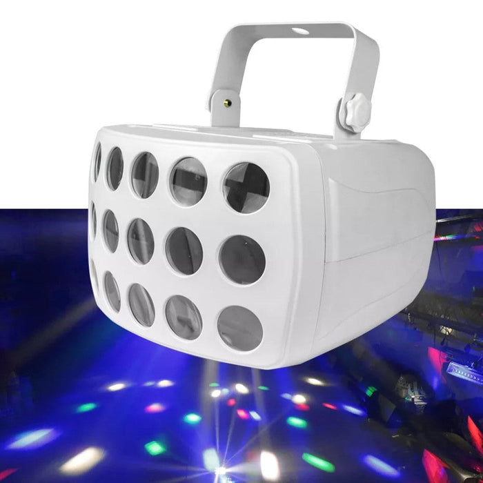 Remote Control DMX RGBW LED Laser Strobe Disco DJ Beam Spot Stage Lighting Effect Party Dance Club Wedding Butterfly Light