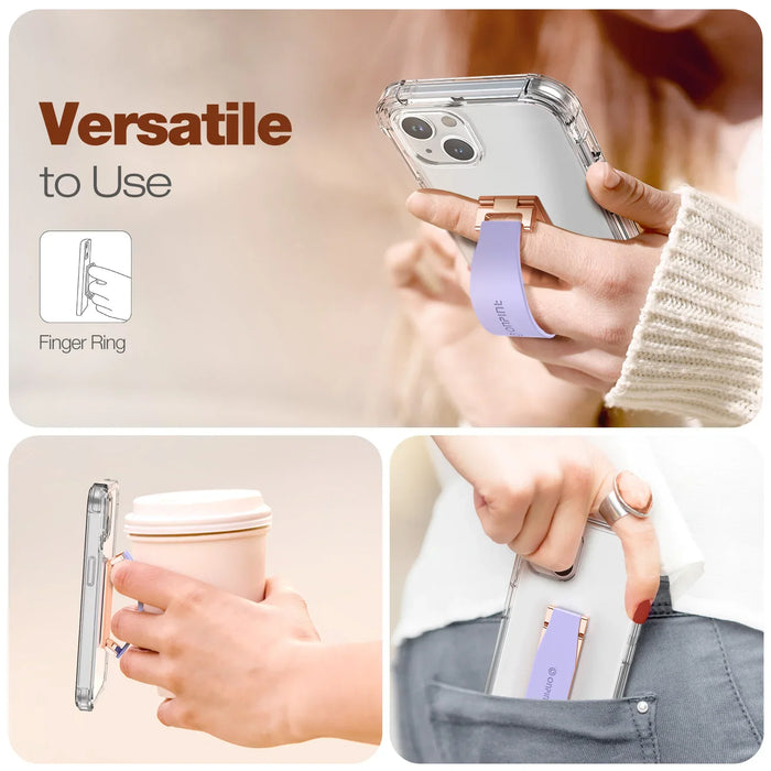 2 In 1 Finger Strap Holder For Cell Phones