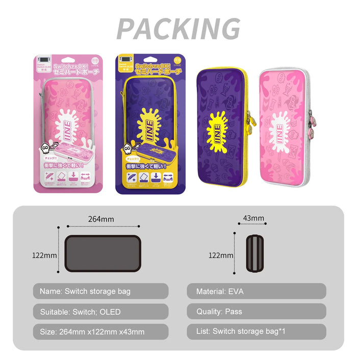 Purple-yellow Games Protective Case Cover Accessories