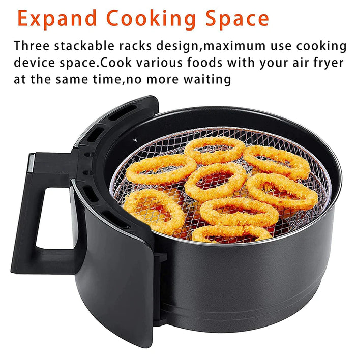 3 Layer Air Fryer Rack For Home Kitchen Oven