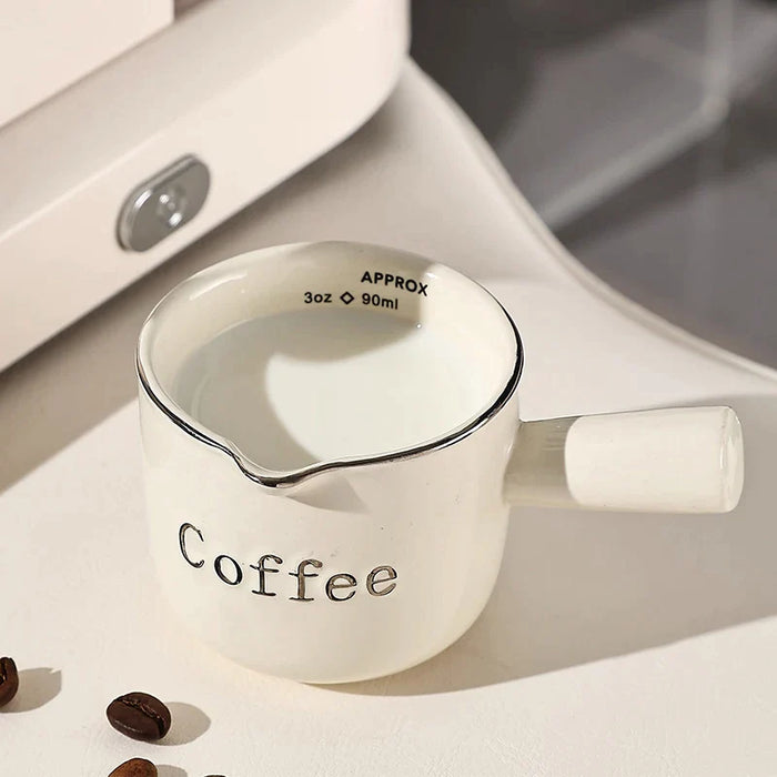 90ml Ceramic Coffee Cup With Handle