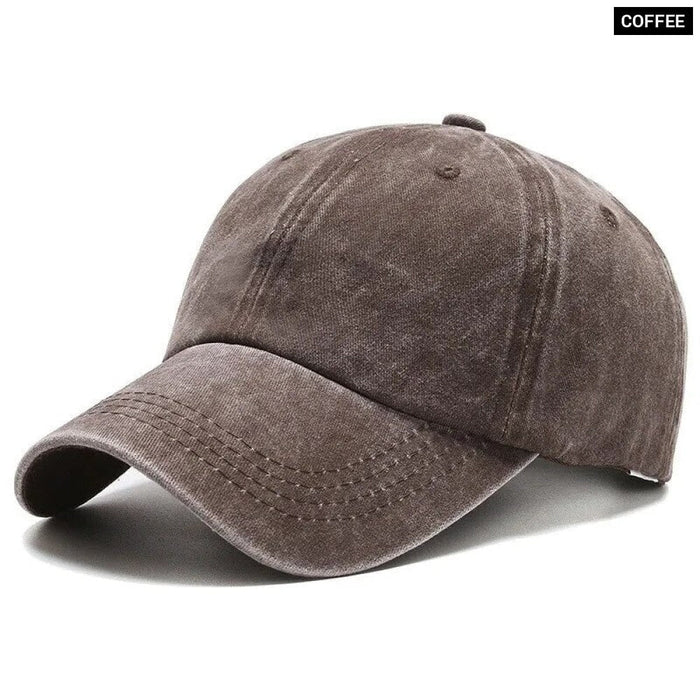 Cotton Soft Top Visor Sports Baseball Cap for Men and Women