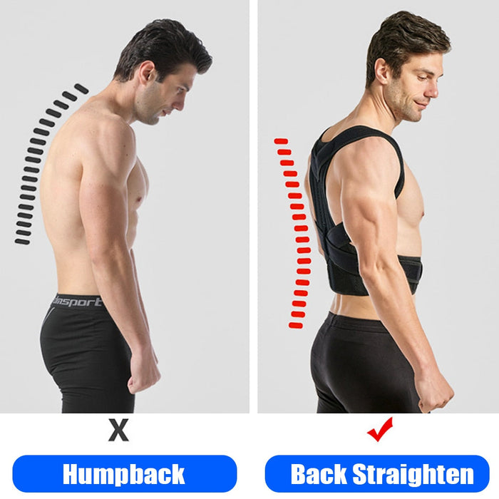 Adjustable Fully Back Posture Corrector Stop Slouching & Hunching