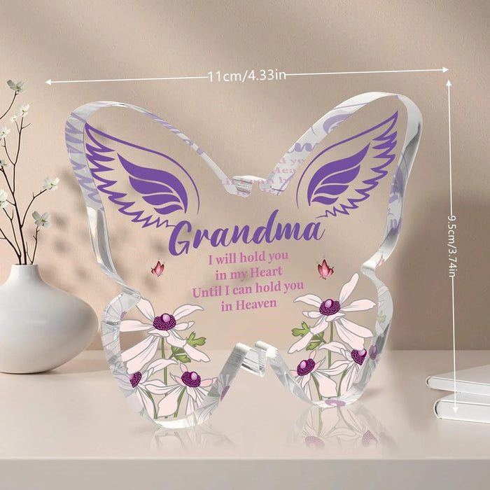 Memorial Butterfly Plaque For Loss Of Grandma