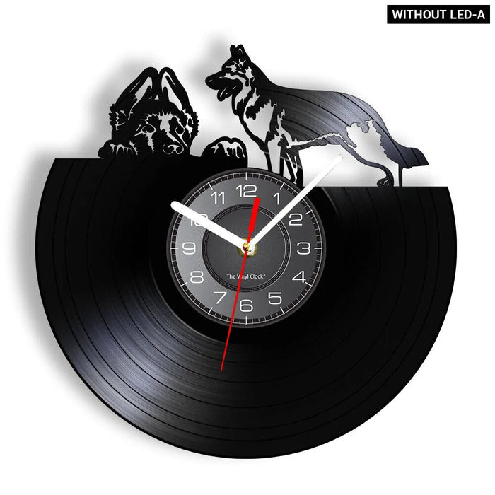 Contemporary Dog Wall Clock